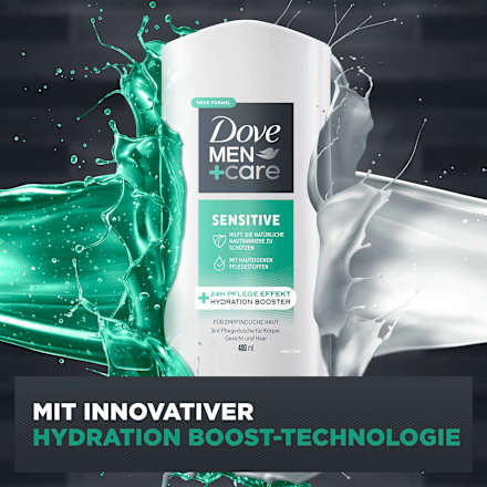 Gevoelige 3-in-1 douchegel, 400 ml
