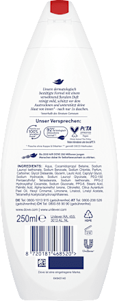 Pflegedusche Samt-weich, 250 ml Dove