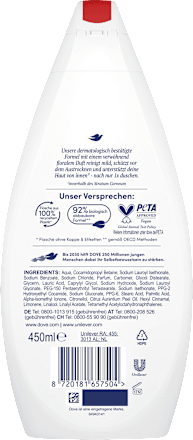 Pflegedusche Samt-Weich, 450 ml Dove