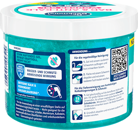 Bad & Anti Kalk Wonder Gel, 450 g