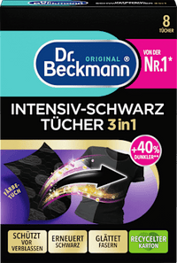 Color Wipes Intensive Black 3-in-1, 8 stuks