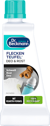 Vlekverwijderaar Fleckenteufel Roest &amp; Deodorant, 50 ml