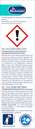 Vaatwasreiniger Hygiëne, 75 ml