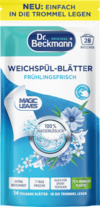 Weichspül-Blätter Frühlingsfrisch 28WL, 62 g Dr. Beckmann