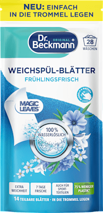 Weichspül-Blätter Frühlingsfrisch 28WL, 62 g Dr. Beckmann