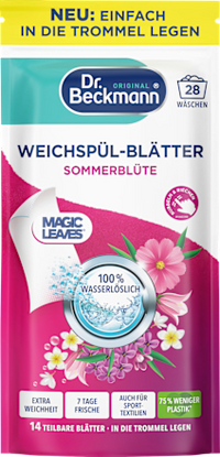 Weichspül-Blätter Sommerblüte 28 WL, 62 g Dr. Beckmann