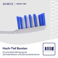 Zahnbürste Clean Hoch-Tief hart, 1 St