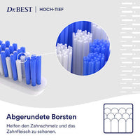 Zahnbürste Clean Hoch-Tief mittel (2+1 Gratis), 3 St