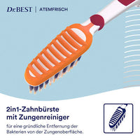 Tandenborstel Clean Pro Ademverfrisser medium, 1 st.