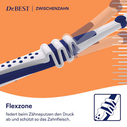 Zahnbürste Clean Pro Zwischenzahn mittel, 1 St