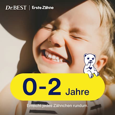 Zahnbürste Kinder Erste Zähne, 0-2 Jahren, 1 St