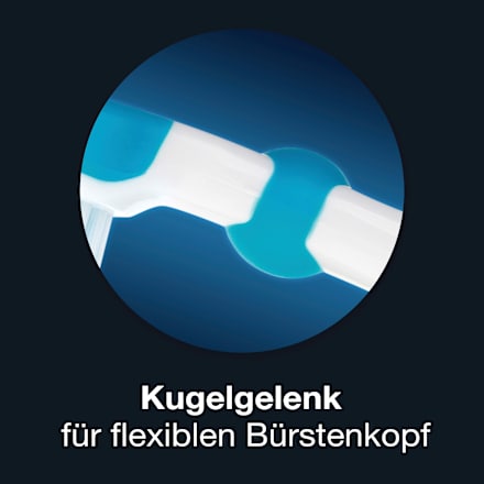 Zahnbürste mit Batterie Polimed mittel, 1 St