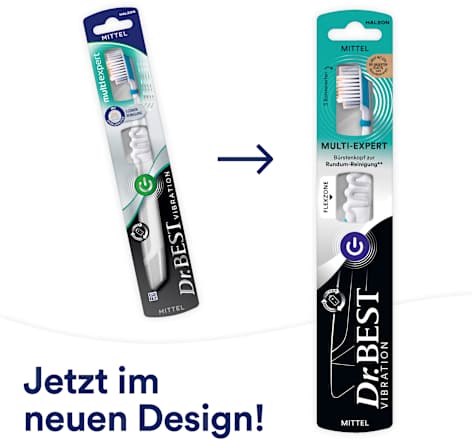 Zahnbürste mit Batterie Vibration Multi Expert mittel, 1 St