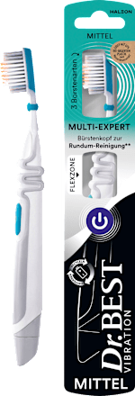 Zahnbürste mit Batterie Vibration Multi Expert mittel, 1 St