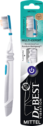Zahnbürste mit Batterie Vibration Multi Expert mittel, 1 St