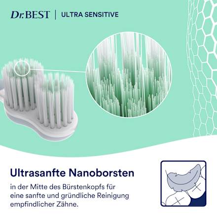 Zahnbürste Protect & Care UltraSensitive extra weich, 1 St Dr. Best