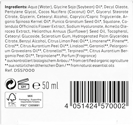 Anti-rimpel gezichtscrème Argan, 50 ml