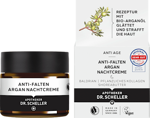 Anti-rimpel nachtcrème Argan, 50 ml