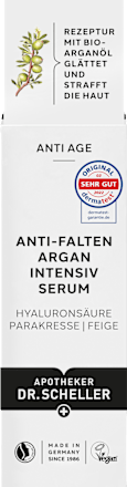 Intensieve anti-rimpel serum met arganolie, 30 ml