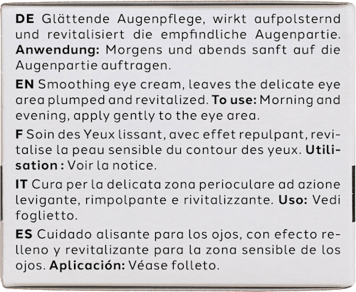 Augencreme Straffend Koffein, 15 ml