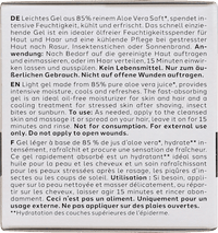 Gezichtscrème Gel Aloë Vera, 50 ml