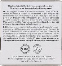 Gesichtscreme Gel Aloe Vera, 50 ml