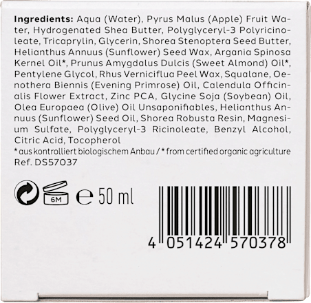 Intensieve gezichtscrème met rijke teunisbloemolie, 50 ml