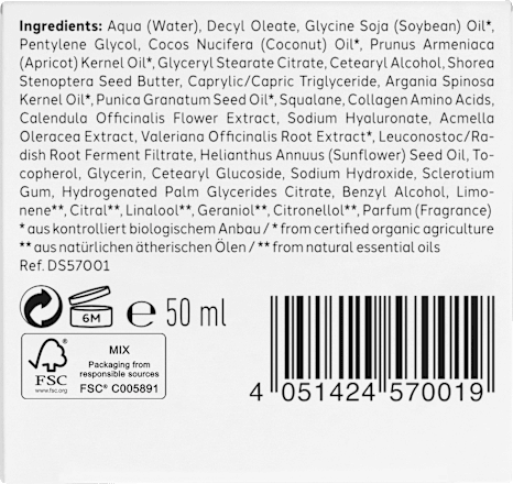 Nachtcreme Anti Falten Argan, 50 ml