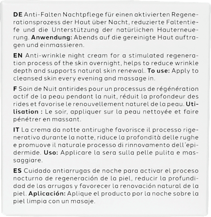 Nachtcreme Anti Falten Argan, 50 ml