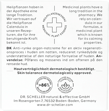 Nachtcreme Anti Falten Argan, 50 ml