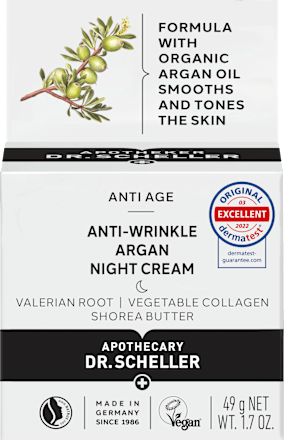 Nachtcreme Anti Falten Argan, 50 ml