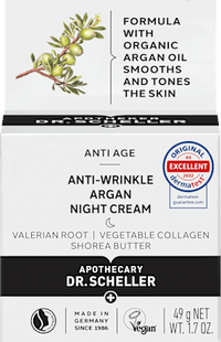 Nachtcreme Anti Falten Argan, 50 ml
