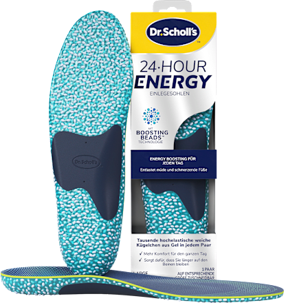 Einlegesohlen 24 hour energy Gr. 40 - 47,5 (1 Paar), 2 St