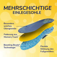 Einlegesohlen 24 hour energy Gr. 40 - 47,5 (1 Paar), 2 St