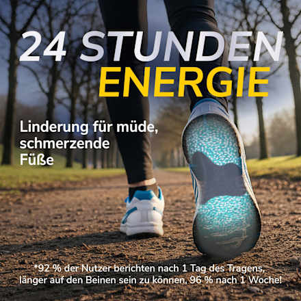 Einlegesohlen 24Hour Energy Gr. 35 - 40 (1 Paar), 2 St