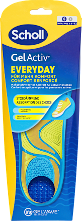 Einlegesohlen GelActiv  Everyday, Gr. 35,5 - 40,5 (1 Paar), 2 St