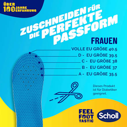 Einlegesohlen GelActiv  Everyday, Gr. 35,5 - 40,5 (1 Paar), 2 St