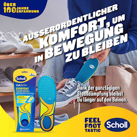 Einlegesohlen GelActiv  Everyday, Gr. 35,5 - 40,5 (1 Paar), 2 St