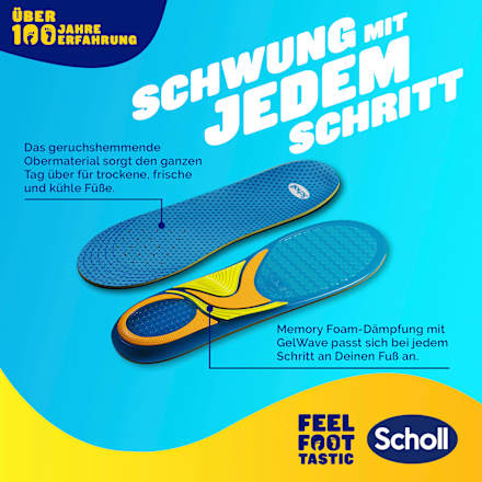 Einlegesohlen GelActiv Everyday, Gr. 40 -46,5 (1 Paar), 2 St