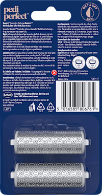 Ersatzrollen Hornhautentferner 2NanoTech ultra, 2 St