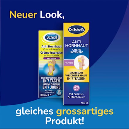 Fußcreme Anti Hornhaut intensiv, 75 ml