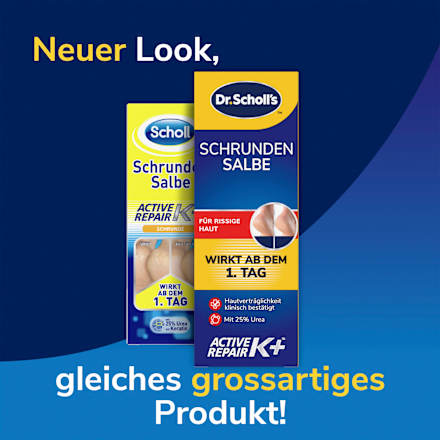 Fußcreme Schrundensalbe active repair mit Urea & Keratin, 60 ml