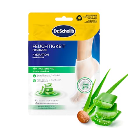 Fußmaske Socken mit Aloe Vera (1 Paar), 2 St
