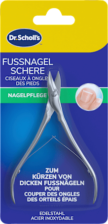 Fußnagelschere zum Kürzen von dicken Fußnägeln, 1 St