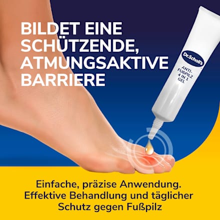 Fußpilz Entferner 4in1 Gel, 10 ml