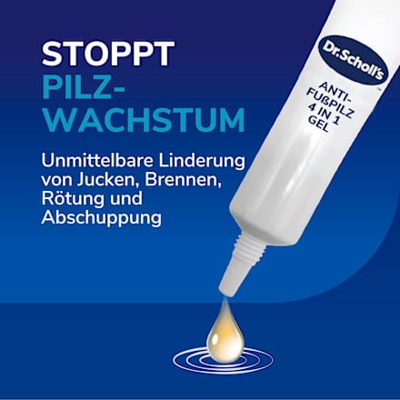 Fußpilz Entferner 4in1 Gel, 10 ml