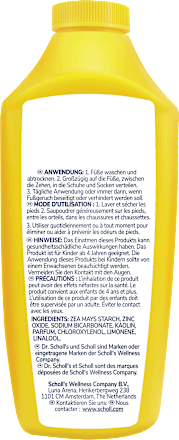 Fußpuder ultra Geruchsstopp, 85 g