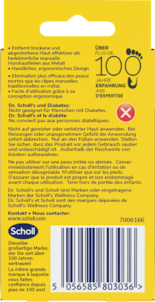 Hornhautentferner Feile Nano, 1 St