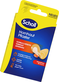 Hornhautentferner Pflaster, 4 St