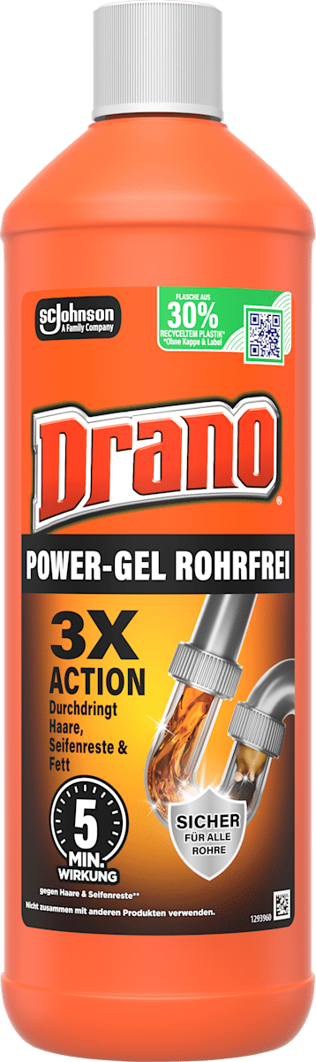 Drano Power-Gel Rohrfrei, 1 l